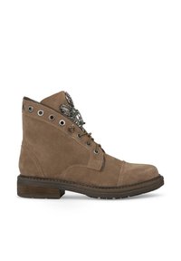 Stivaletti stringati - brown