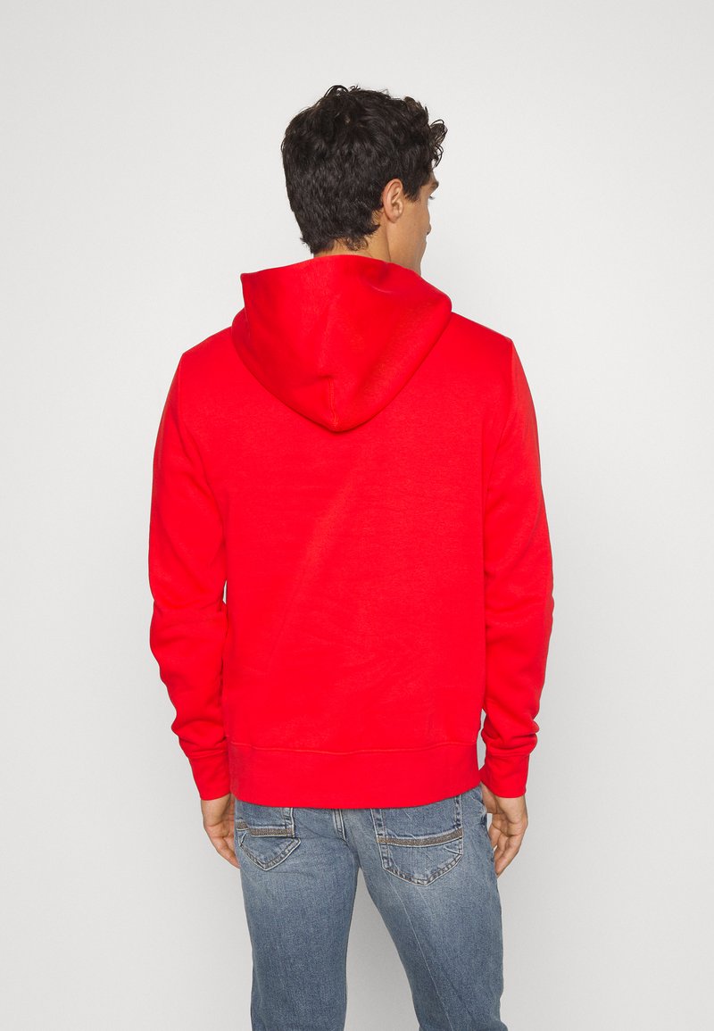tommy hilfiger hoodie mens red