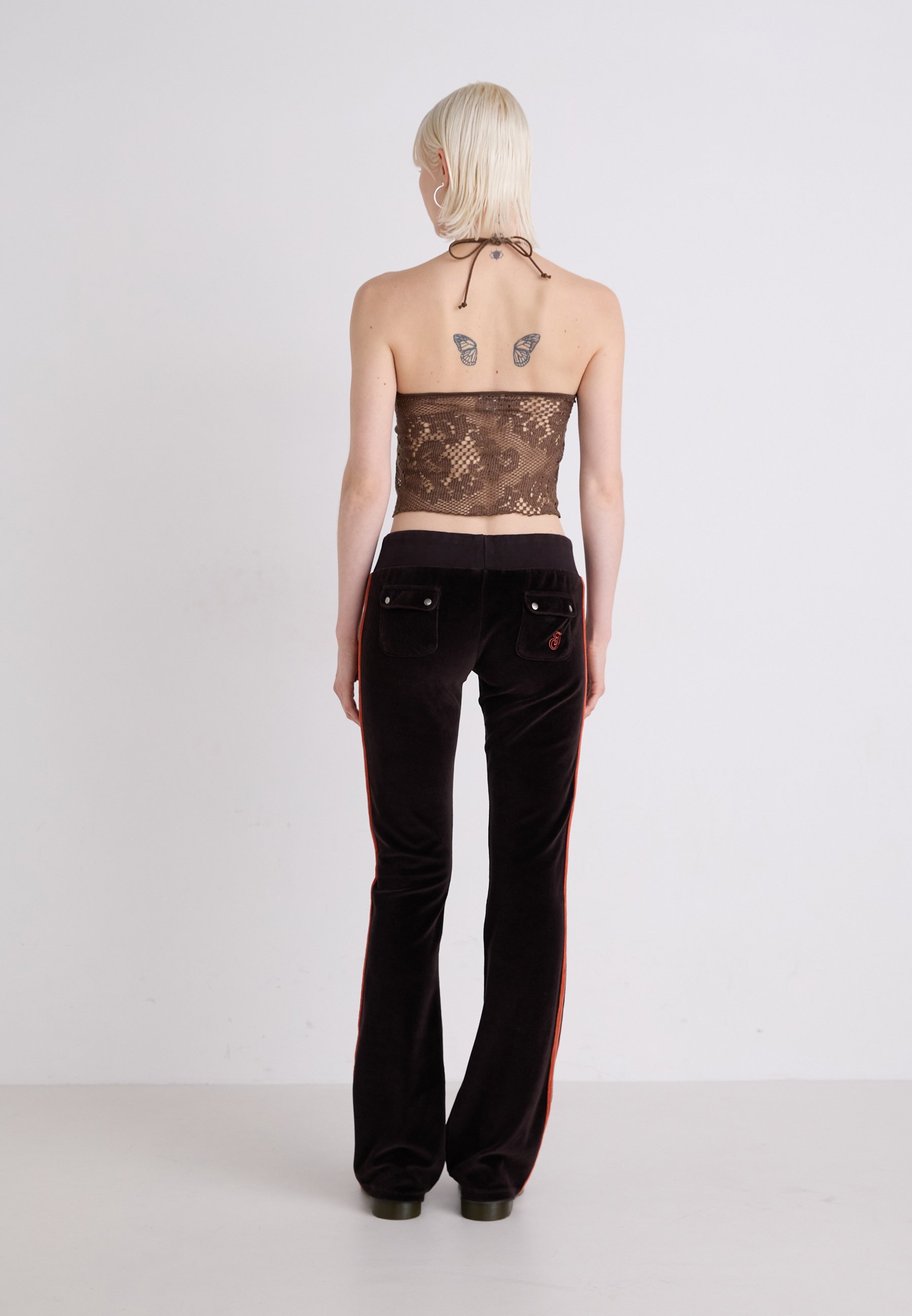 Jaded London THREE TROUSERS - Tracksuit bottoms - brown