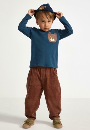 Lindex, LINDEX LOOSE FIT TROUSERS IN CORDUROY LINDEX - Bukser - brown