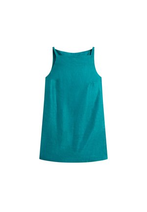 Massimo Dutti, LINEN BLEND MINI DRESS - Vestito elegante - dark blue