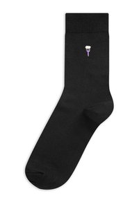 Next EMBROIDERED FIVE PACK - Calze - black