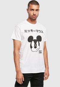 Mister Tee MICKEY JAPANESE - T-shirts print - white
