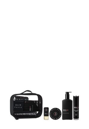 STYLING & SCENT ESSENTIALS SET - ZESTAW PIELĘGNACYJNO-STYLIZACYJNY Z KOSMETYCZKĄ - Zestaw do włosów
