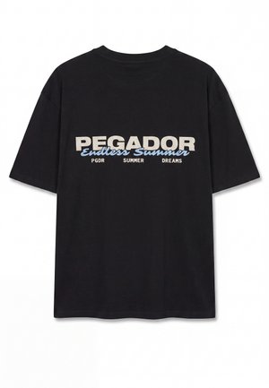 Pegador, TORRES - T-shirt imprimé - washed black