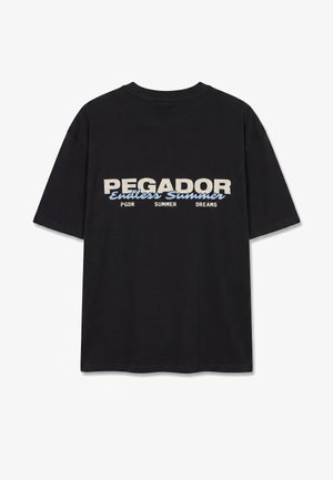 Pegador, TORRES - T-shirt imprimé - washed black