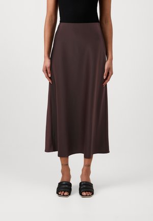 YASPELLA MIDI SKIRT  - A-line skjørt - decadent chocolate
