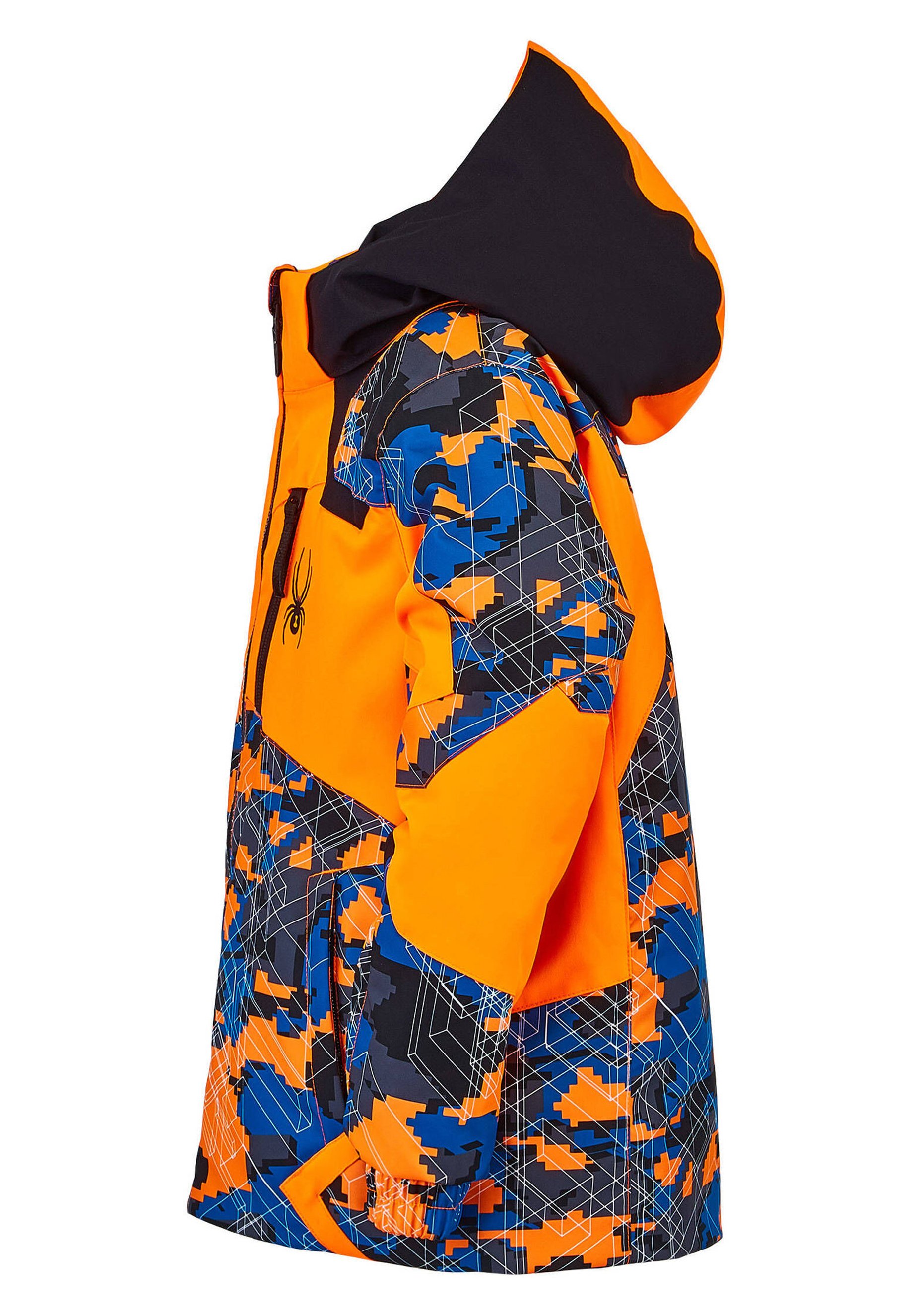 spyder jacket orange