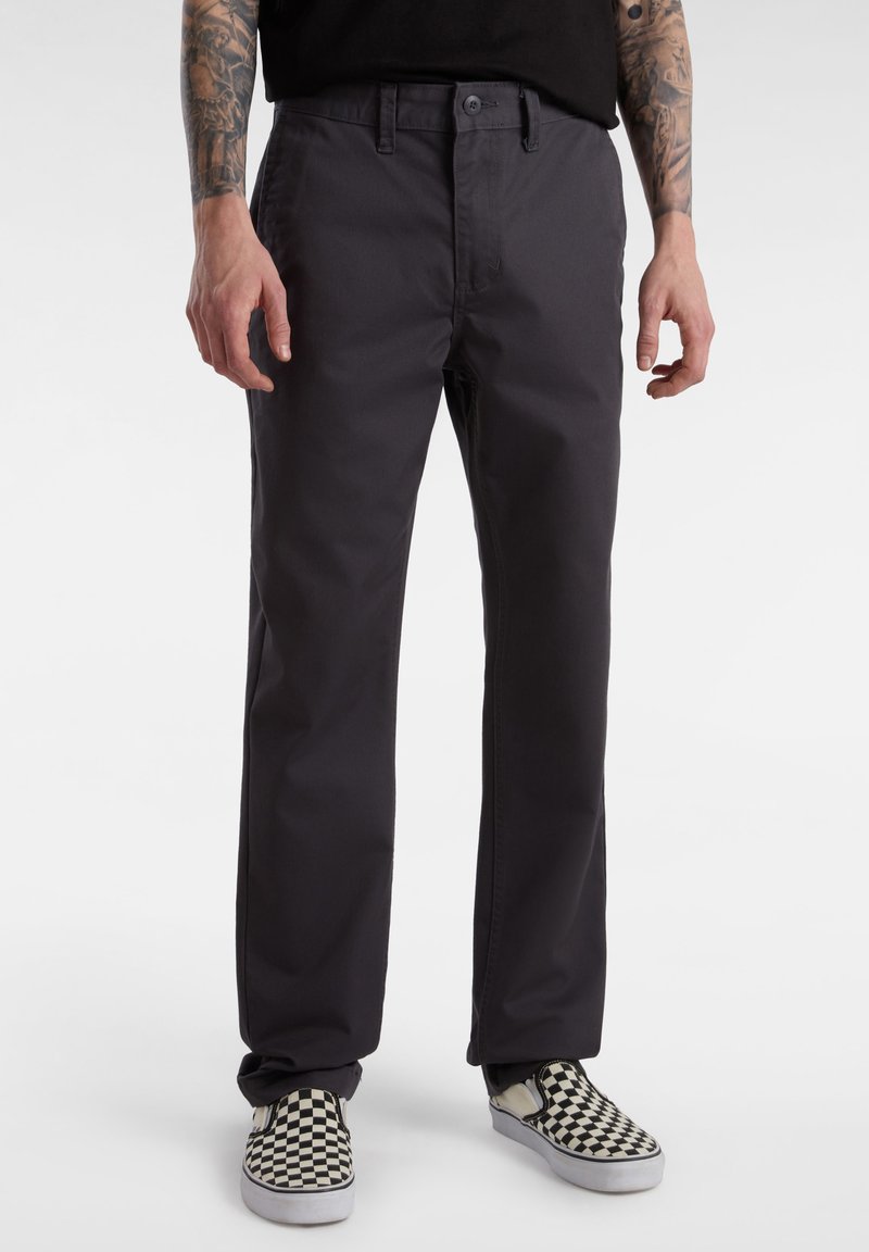 Vans AUTHENTIC CHINO SLIM FIT - Chino kalhoty - asphalt