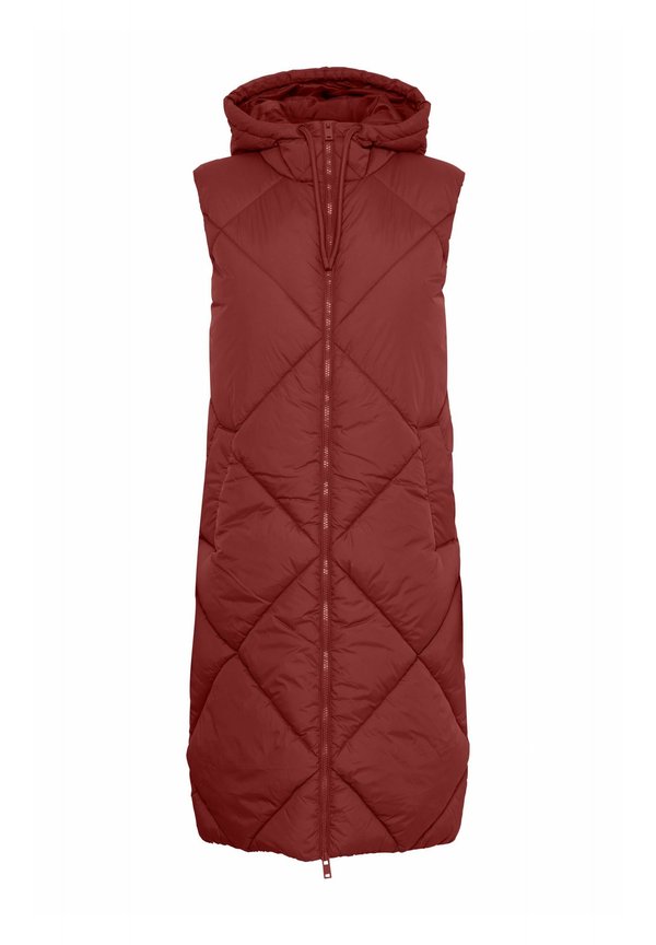 BYBOMINA WAISTCOAT - Waistcoat - hot chocolate4