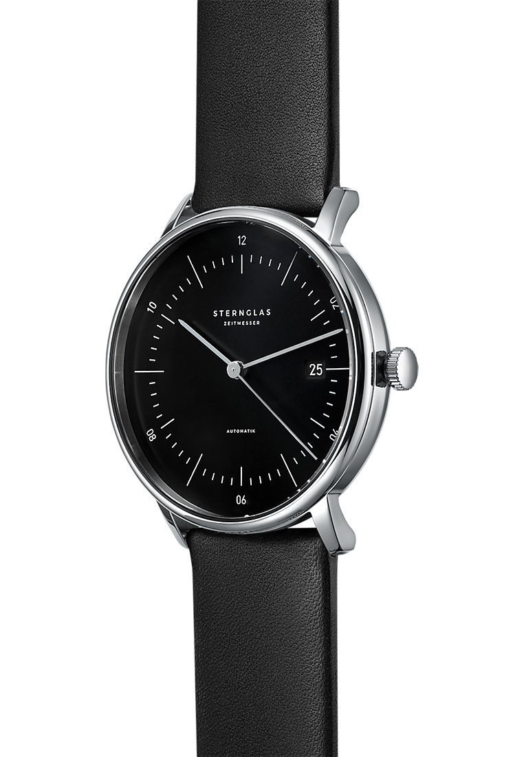 Herren Analoguhren | Sternglas Uhr black/schwarz - GB00314 Herren Analoguhren | Sternglas Uhr black/schwarz - GB00314