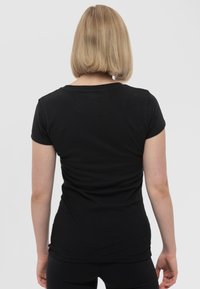 Paradiso Clothing BAND THE ROLLING STONES DIAMANTE TONGUE - Print T-shirt - black