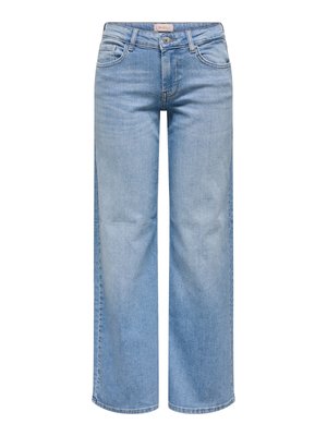 ONLY, Wide-fit ONLJULLES Low waist Wide Leg Fit - Straight leg jeans - light blue denim