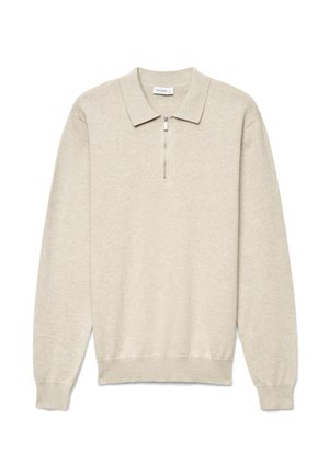 Calliope, MAGLIA TINTA UNITA - Pullover - beige melange