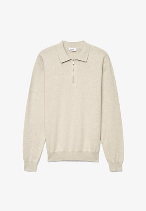 Calliope, MAGLIA TINTA UNITA - Pullover - beige melange