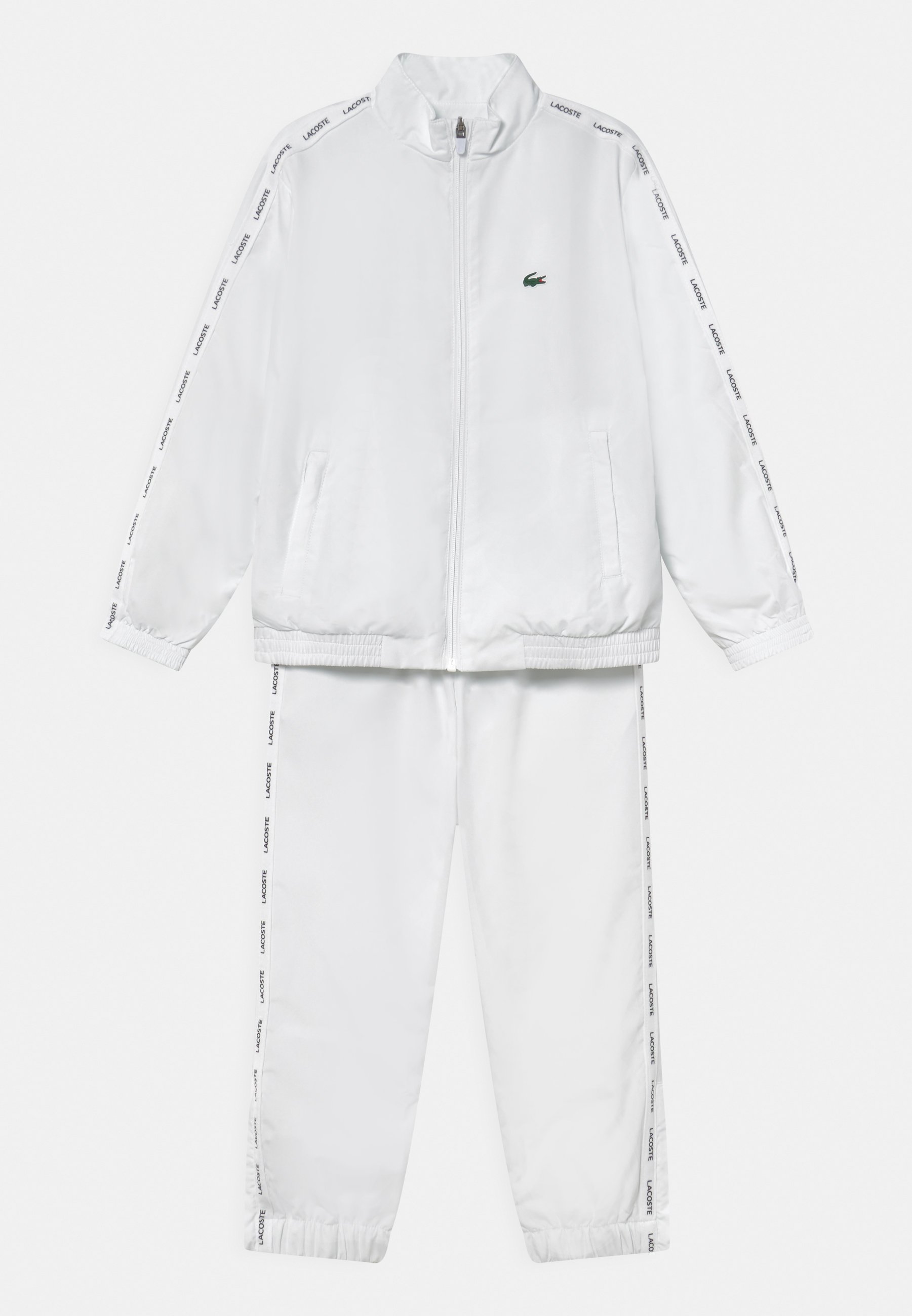 Lacoste Sport TRACKSUIT TAPING SET UNISEX - Trainingspak - white/wit -  Zalando.nl lacoste set