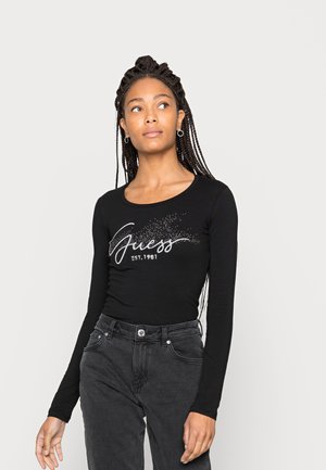 T-shirt à manches longues - black
