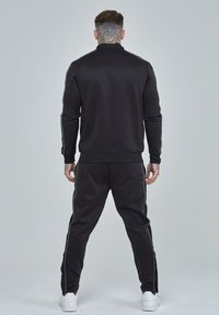 SIKSILK PANELLED  - Tröja med dragkedja - black