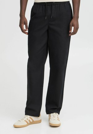 Blend BHBAY LINEN MIX - Pantaloni - black