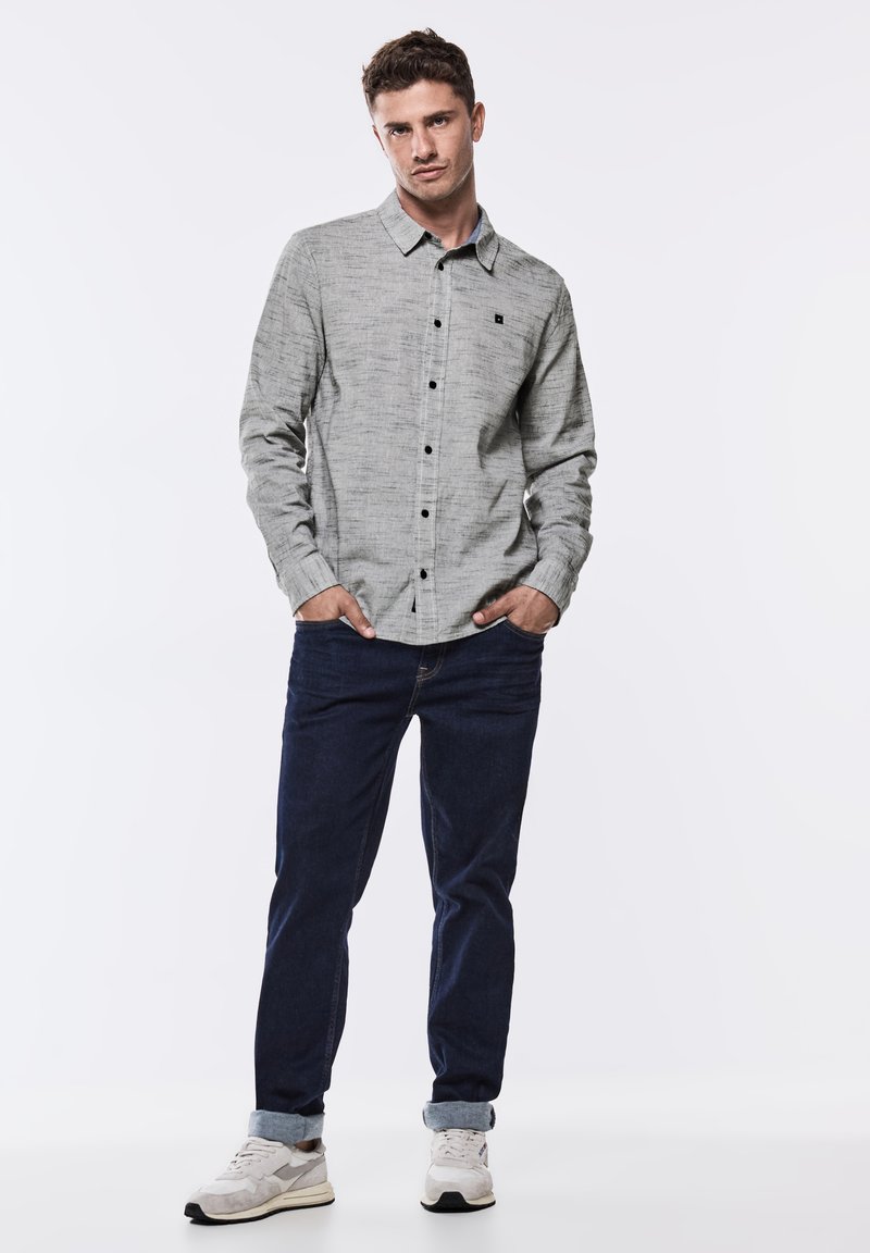 Street One MEN MELANGE-OPTIK - Camicia - grau
