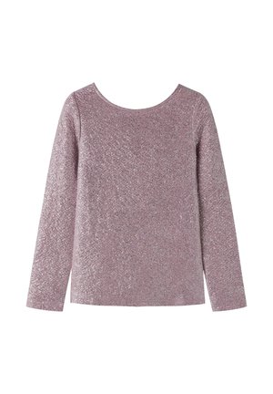 Name it, LONG SLEEVED TOP BOW DETAIL - T-shirt à manches longues - purple