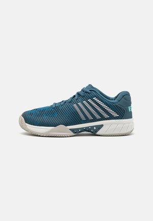 HYPERCOURT EXPRESS 2  - Chaussures de tennis pour terre-battueerre battue - indian teal/star white/moonstruck