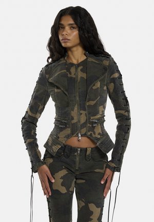 Jaded London, CHARIS JACKET - CAMO - Chaqueta vaquera - camo