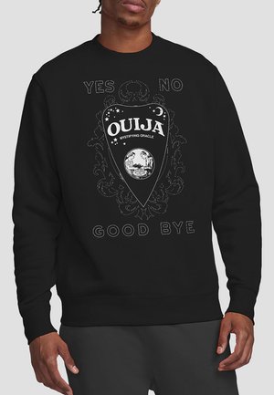 OUIJA YES, NO, GOODBYE WITH PLANCHETTE - Sweatshirt - black