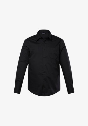 Men Plus, LANGARM EASYCARE KENTKRAGEN COMFORT FIT - Zakelijk overhemd - black