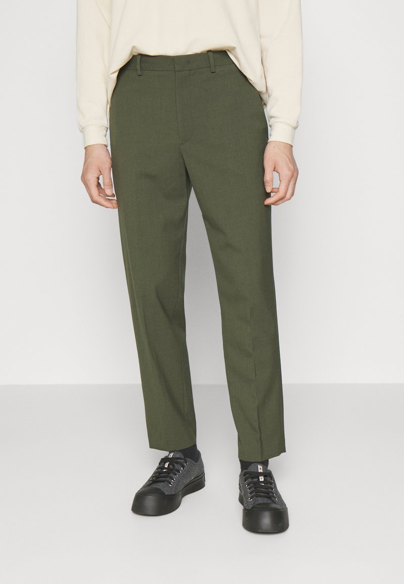 Theory CURTIS Trousers olive branch/olive Zalando.co.uk