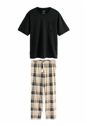 SET STANDARD - Nattplagg set - neutral black check