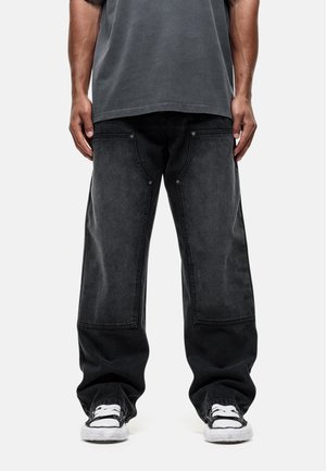 Jeans baggy - black