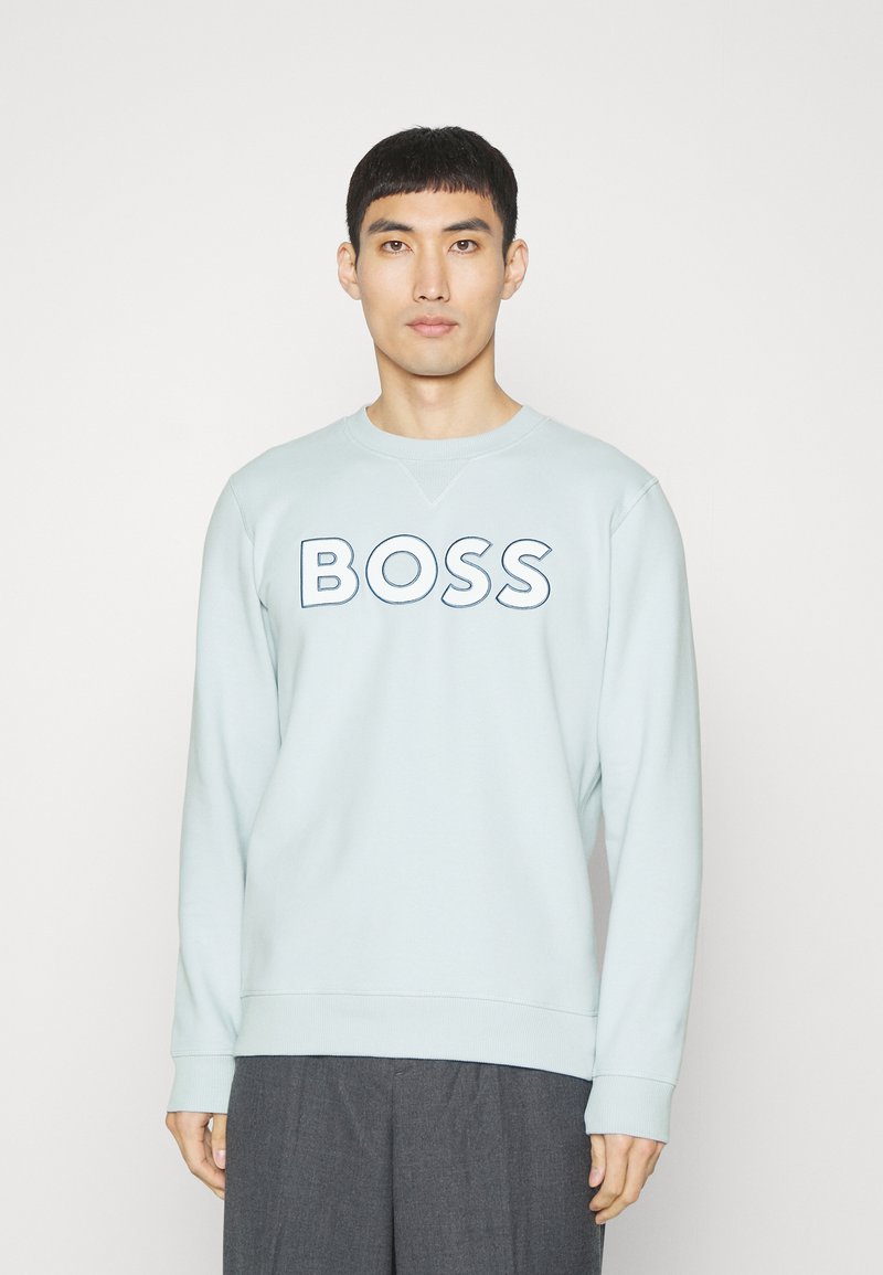 BOSS WELOGOCREWX Sweatshirt open blue/blau Zalando.at