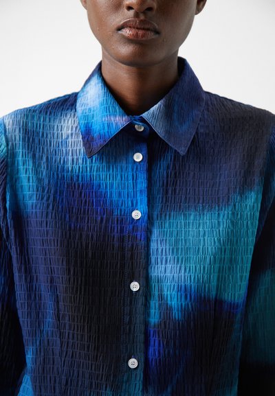 Ahluwalia KORO FITTED - Πουκαμίσα με κουμπιά - blue