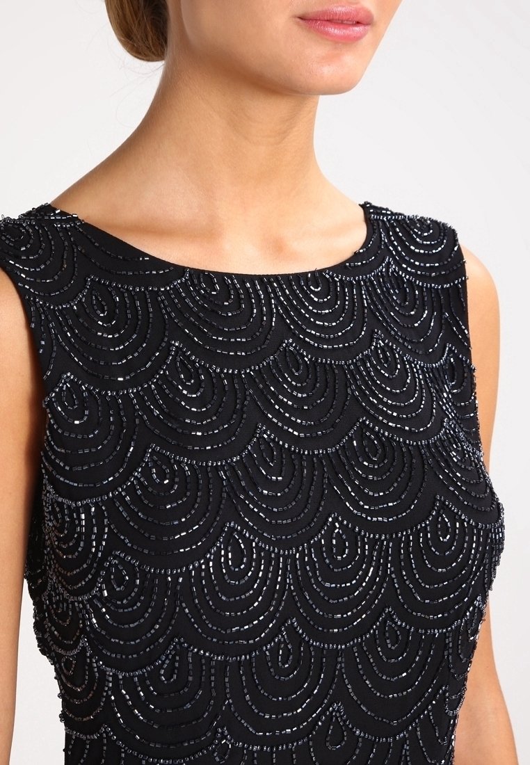 tassel beaded mini shift dress Dsquared2 Black Beaded Shift Dress Size S