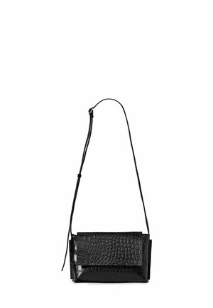 ASHLEY - Schoudertas - black croco