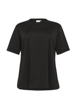 Kaffe Curve JENNA  - Osnovna majica kratkih rukava - black deep