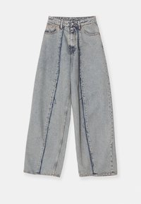 PANTS - Avar lõikega teksad - light blue