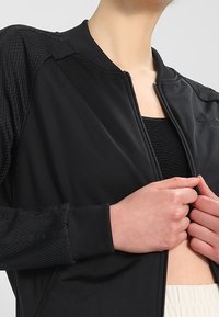 adidas Originals Tröja med dragkedja - black