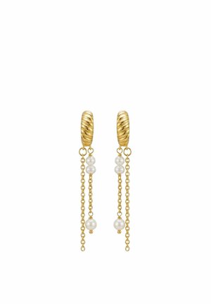 Winther Studio, KALO PEARL - Náušnice - gold-colored plated