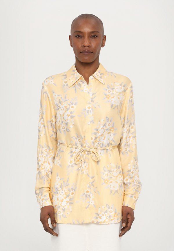 EILA PRINT SHIRT - Button-down blouse - orange mix