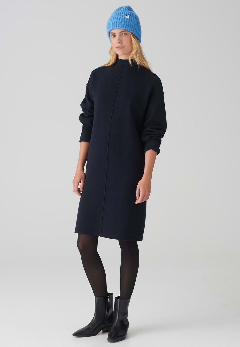 OPUS WONDANA - Abito in maglia - coal blue