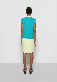 Samsøe Samsøe NOR CARDIGAN  - Casaco de malha - tile blue melange