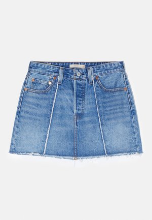 RECRAFTED ICON SKIRT - Denimnederdele - novel notion