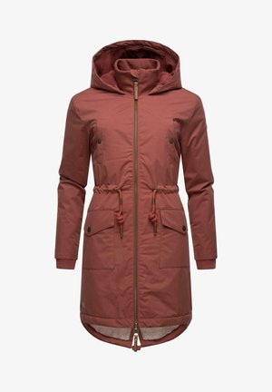 CRESCEND - Winter coat - terracotta