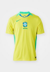 BRASIL CBF NIKE DF STADIUM SHORT SLEEVES HOME - Sports T-shirts - lightening/green spark