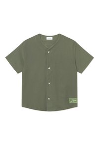 BARRY BASEBALL - Button down-skjorte - forest green