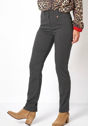 Slim fit jeans - graphit mel
