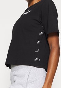 Puma Triko s potiskem - black