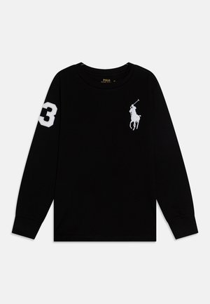 BIG PONY COTTON JERSEY LONG-SLEEVE TEE - Longsleeve - black